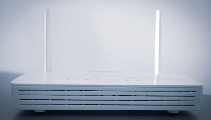 La luz PON del router parpadea
