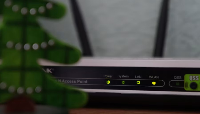 Luz LOS roja en el router